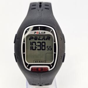 Polar RS 100 Heart Rate Monitor Fitness Activity Tracker Unisex Watch NewBattery
